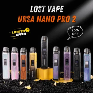 Lost Vape Ursa Nano Pro 2 Kit MTL & RDL Compatible