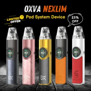 Oxva Nexlim Pod Kit Slim Stylish & Powerful