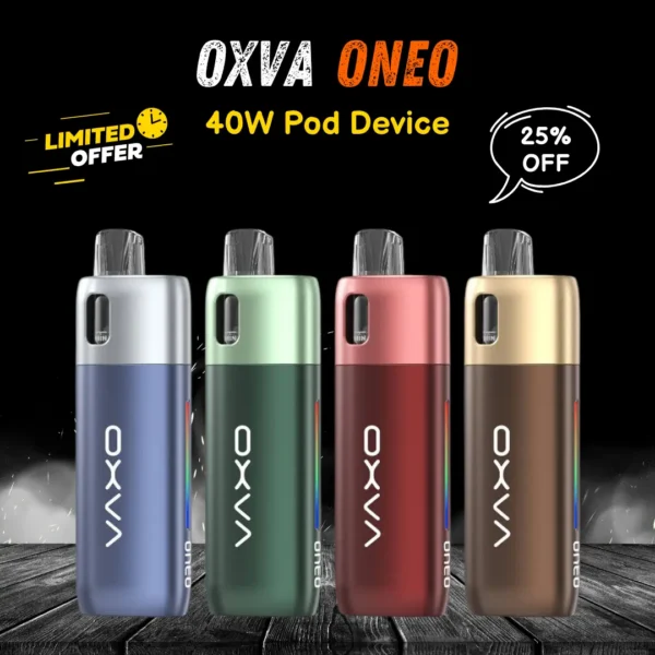 Oxva Oneo Pod Kit 40W – Style Meets Power for UAE Vapers