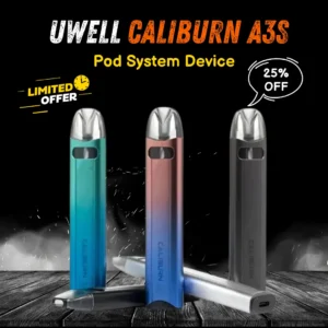 Uwell Caliburn A3S Pod Kit Stylish And Simple