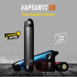 Vapeants E8 Pod System Device Compact & Easy to Use