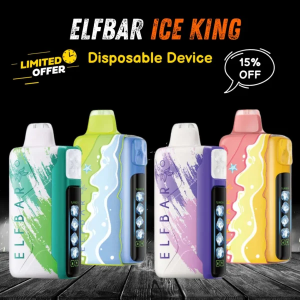 ELFBAR Ice King 30000 Puffs Disposable Vape In The UAE