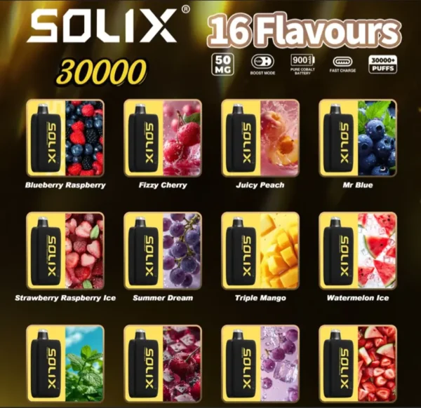 Hayati Solix 30000 Puffs Disposable Vape