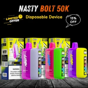 Nasty Bolt 50K Puffs Disposable Vape