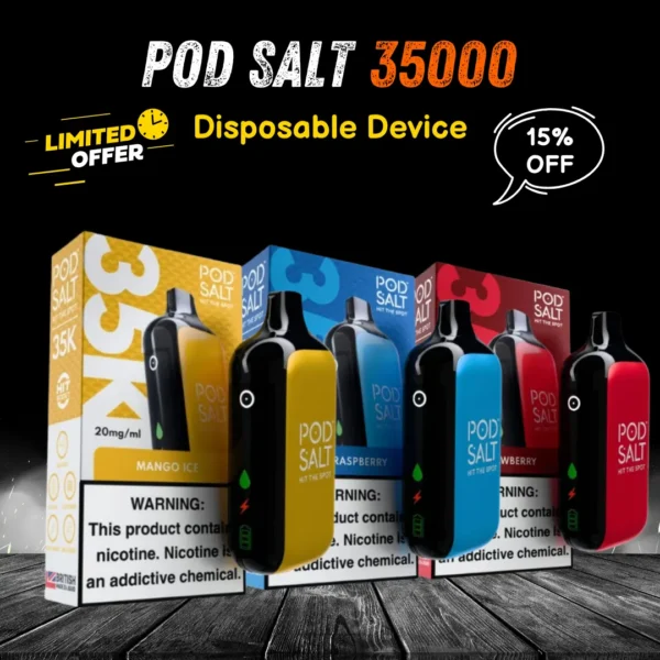 Pod Salt 35000 Puffs 20mg Disposable Vape