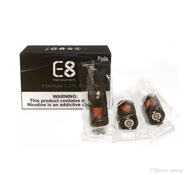Vapeants E8 Pod Empty Cartridge 1.2ml Capacity