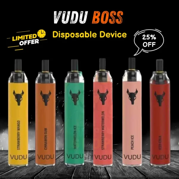 Vudu Boss 5000 Puffs 50mg Disposable Vape