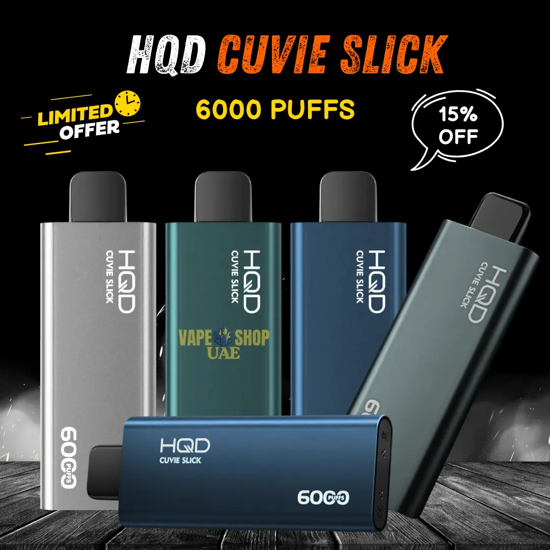HQD Cuvie Slick 6000 Puffs Premium Disposable Vape