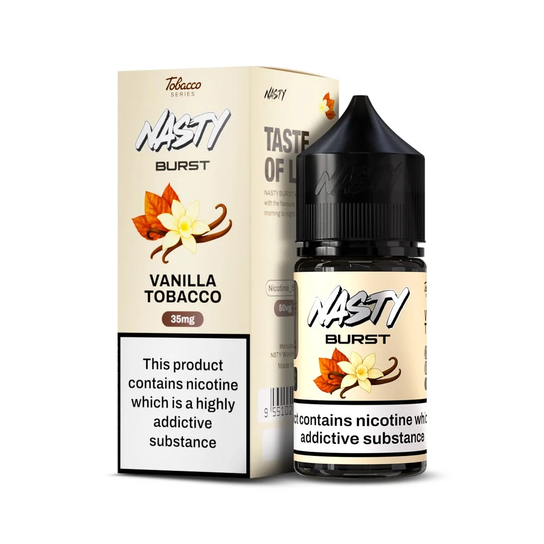 Nasty Burst Vanilla Tobacco