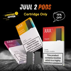 JUUL 2 Pods Cartridge In UAE 18mg Nicotine
