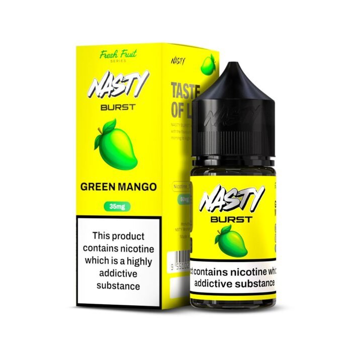 Nasty-Burst-Salt-E-liquid-Green-Mango