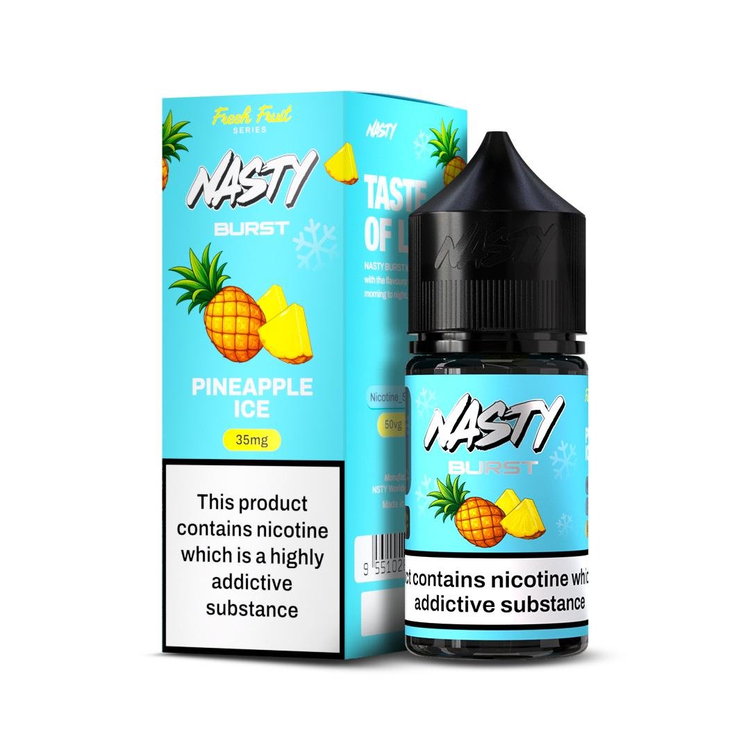 Nasty Burst Salt Nic Pineapple Ice