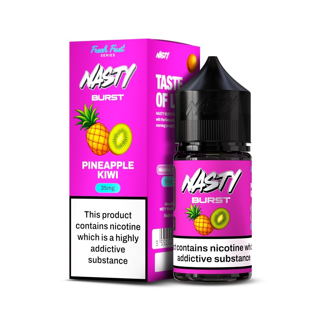 Nasty Burst Salt Nic Pineapple Kiwi