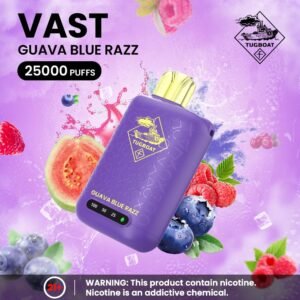 Guava Blue Razz Tugboat Vast 25k