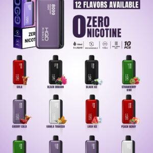 0mg Nicotine Free HQD Miracle Disposable Vape