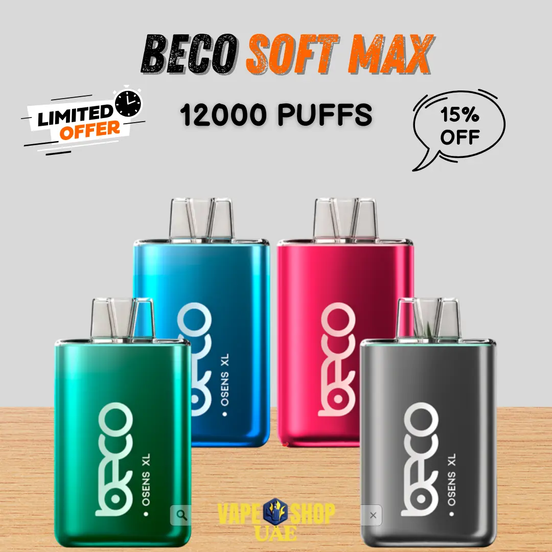 The Beco Osens XL 12000 Puffs Disposable Vape is a premium choice for vapers in the UAE who want a long-lasting, hassle-free vaping device with smooth and consistent performance.