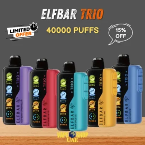 Elf Bar Trio 40000 Puffs Disposable Vape In Dubai, UAE