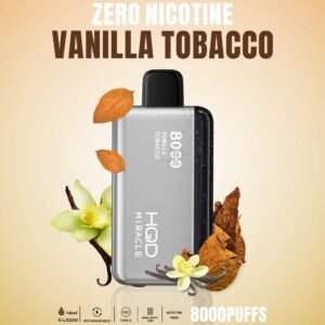 HQD Miracle 8000 Puffs Vanilla Tobacco