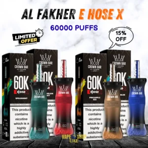 Al Fakher E-Hose X 60K Puffs 50mg Disposable Vape