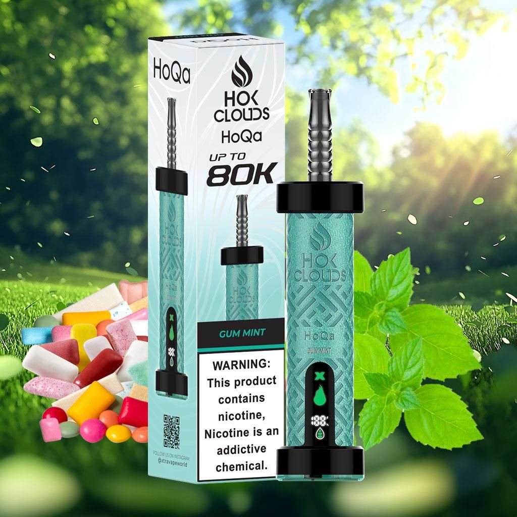 HoQa Hok Clouds 80K Gum Mint