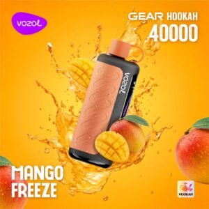 Vozol Gear Hookah 40K Mango Freeze Disposable Vape