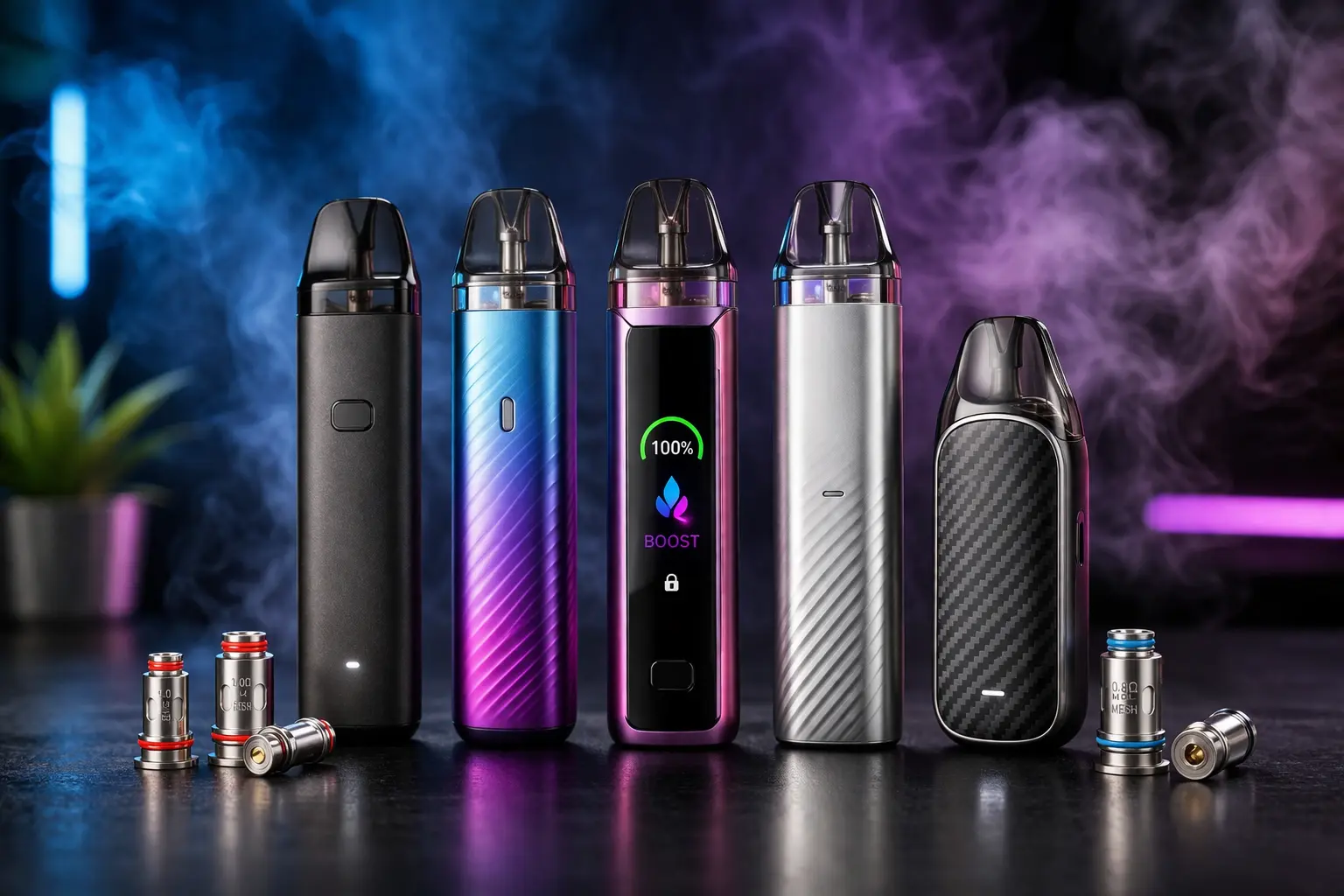 Pod System Vape Device & Vape Coil