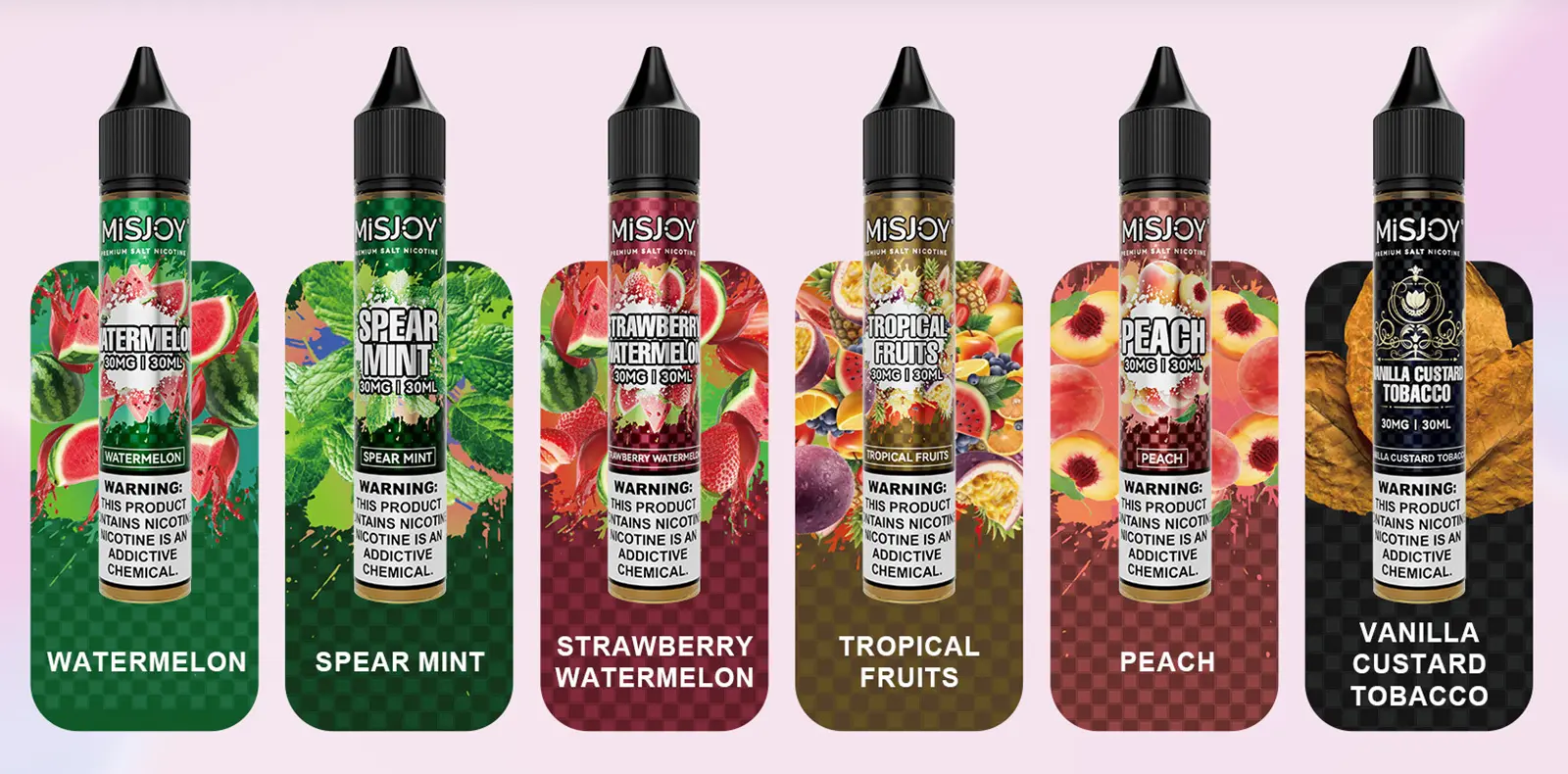 MISJOY Salt-Nicotine 30ml E-Liquid