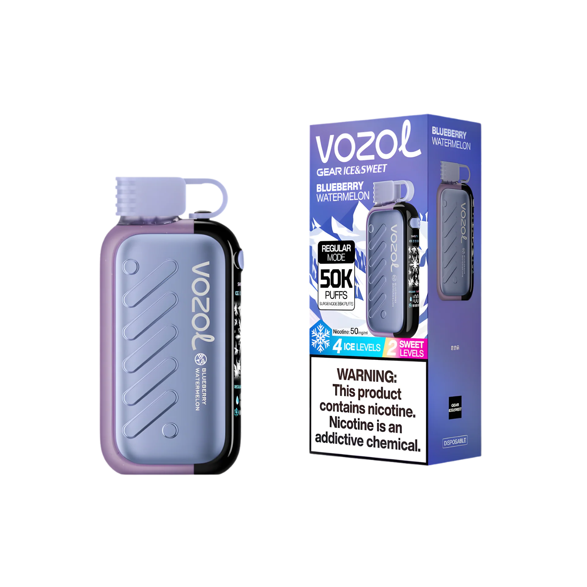 Vozol Gear Ice Sweet 50K Disposable Vape - Image 9