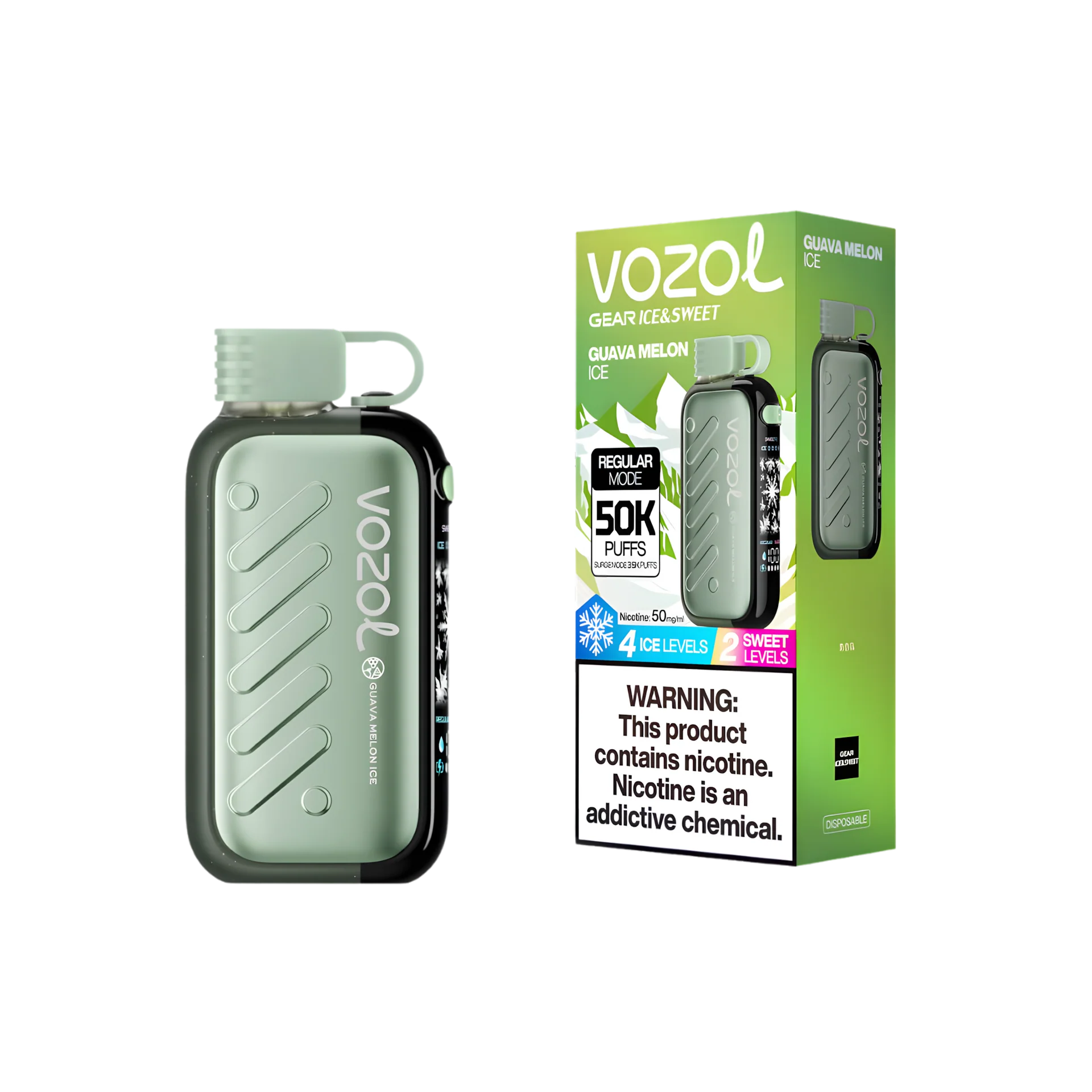 Vozol Gear Ice Sweet 50K Disposable Vape - Image 7