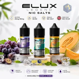 Elux Legend Nic Salt 20mg or 50mg E-Liquid