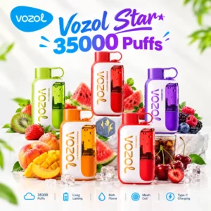 Available Vozol Star 35000 Puffs Disposable Vape Online In the UAE