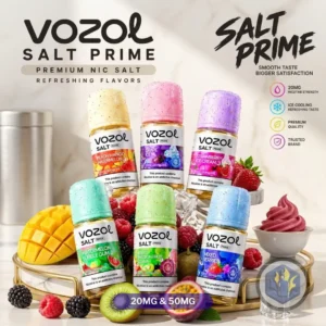Buy Vozol Star Prime 30ml Vape Juice in UAE. Available in Nic Salt 20mg & 50mg strengths. Genuine e-liquid, fast delivery across the Emirates.