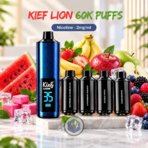 Buy Kief LION 60K Puffs Disposable Vape 2mg in UAE