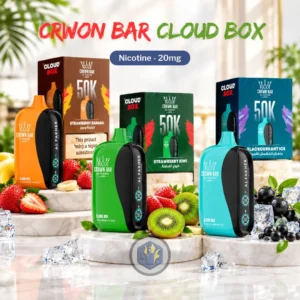Crown Bar Cloud Box 50K Puffs Disposable Vape in the UAE