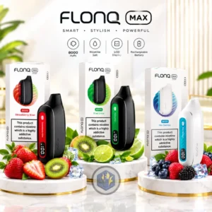 Flonq Max 8000 Puffs Disposable Vape 20mg Nic Salt