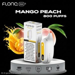 Flonq Max 8K Puffs Mango Peach